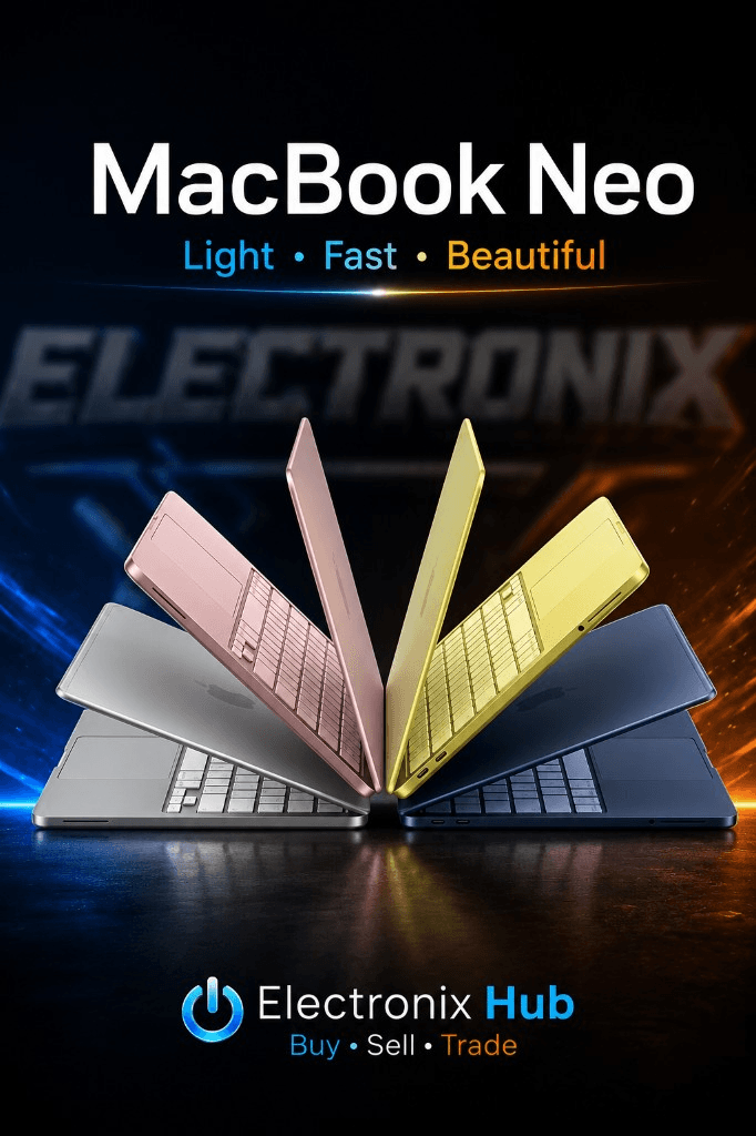 Apple MacBook Neo (A18 Pro, 2026)